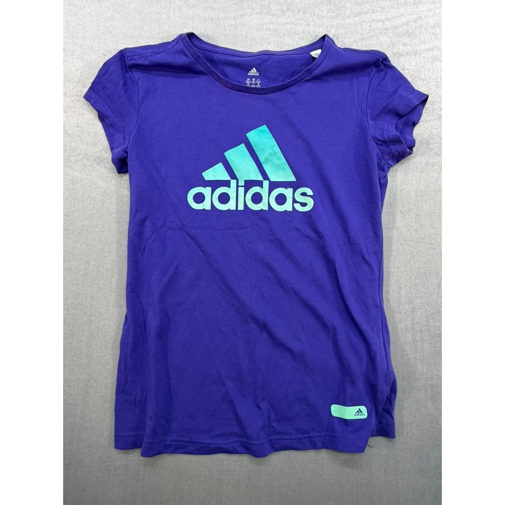Adidas women Climalite Cotton Shirt Purple‎ Size XS